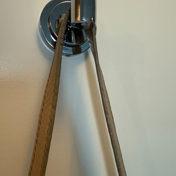 Marc by Marc Jacobs Classic Q Natasha Taupe Leather Crossbody Bag - Picture 6 of 13